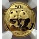 2009 China 1/10 Oz Gold Panda 50y Ngc Ms70.999 Fine Coin