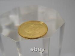 2009 China Panda 1/20 oz 20 Yuan Gold Coin 1/20 oz. 999 Fine Gold