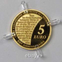 2009 France 5 Euro La Semeuse Monnaie de Paris 999 Fine Proof Gold Coin