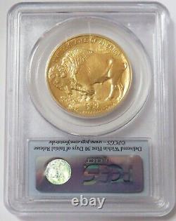2009 GOLD $50 AMERICAN BUFFALO 1 oz. 9999 FINE COIN PCGS MS 70 FIRST STRIKE