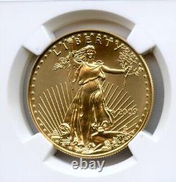 2009 Gold American Eagle $50 Coin 1 Oz. 9999 Fine NGC MS 70 Early Releases