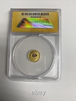 2009 Gold Coin 20 Proof The Ploughman Fine Gold. 999 (1 gram)ANACS PF69