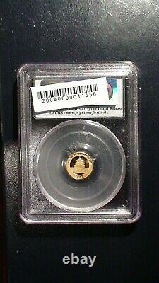 2009 PCGS MS69 TWENTY YUAN GOLD CHINESE PANDA 1/20 OZ FINE GOLD 10Y Coin