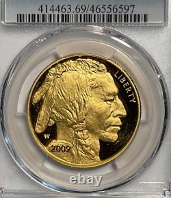 2009-W 1 oz Proof Gold American $50 Buffalo PCGS PR69 DCAM, 1oz. 9999 Fine Gold