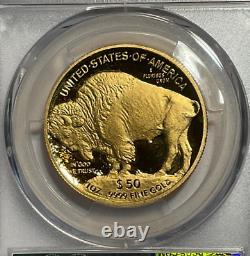 2009-W 1 oz Proof Gold American $50 Buffalo PCGS PR69 DCAM, 1oz. 9999 Fine Gold