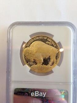 2009 W Buffalo G$50.9999 Fine Ngc Pf 70 Ultra Cameo 3573776-001 Free Shipping