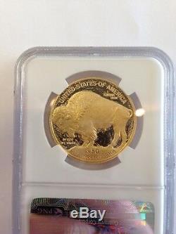 2009 W Buffalo G$50.9999 Fine Ngc Pf 70 Ultra Cameo 3573776-001 Free Shipping