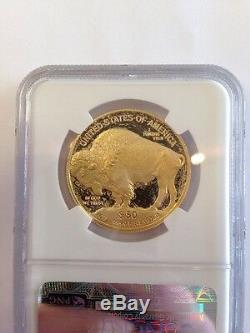 2009 W Buffalo G$50.9999 Fine Ngc Pf 70 Ultra Cameo 3573776-001 Free Shipping