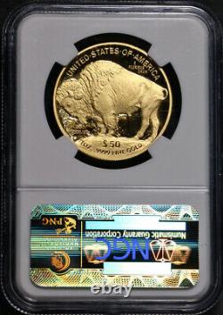 2009-W Buffalo Gold $50.9999 Fine NGC PF70 Ultra Cameo Early Release Blue Label