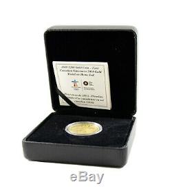 2010 $200 Fine Gold Coin Canada's First Olympic Gold Medal on Home Soil RCM