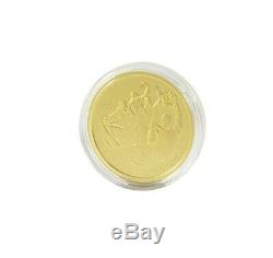 2010 $200 Fine Gold Coin Canada's First Olympic Gold Medal on Home Soil RCM