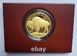 2010 Buffalo Gold 1 Ounce Proof $50.9999 Fine With Box and COA