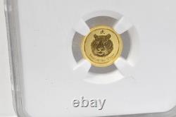 2010 P NGC MS 69 Australia Year of the Tiger 1/20 oz 9999 Fine Gold Lunar 2010 P NGC MS 69 Australia Year of the Tiger 1/20 oz 9999 Fine Gold Lunar