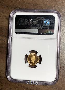 2010 Tuvalu $2 Los Reyes 1/25 oz. 999 Fine Gold Coin NGC PF 70 UC (Only 70!)