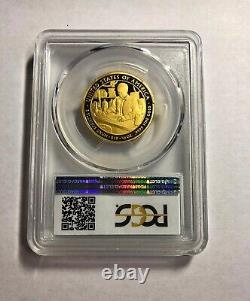 2010 W $10 Gold coin Buchanan's Liberty PCGS PR69 DCAM proof. 999 fine 1/2 oz