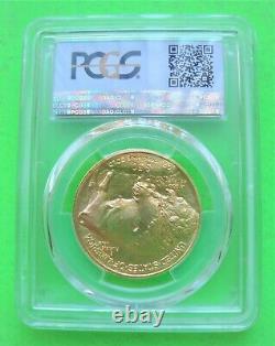 2011 $50 GOLD BUFFALO PCGS MS69 1 Troy Oz GOLD COIN Blue Label. 9999 FINE GOLD