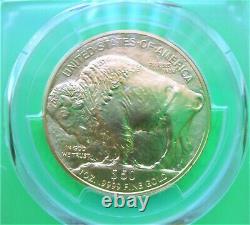 2011 $50 GOLD BUFFALO PCGS MS69 1 Troy Oz GOLD COIN Blue Label. 9999 FINE GOLD