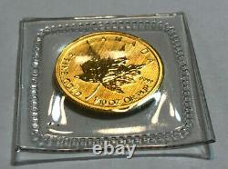 2011 Canada 1/10th oz $5 Gold Maple Leaf Coin. 9999 Fine Gold, Sealed BU