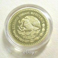 2011 Mexico 1/4 Ounce. 999 Fine Gold Libertad Proof Coin 1/4 Onza Oro Proof