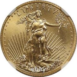 2012 Gold Eagle $5 NGC MS 69 (Tenth-Ounce) 1/10 oz Fine Gold