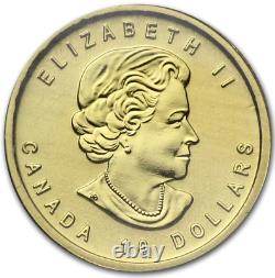 2012 War of 1812.9999 1/4 Troy Oz Ounce Fine Gold Maple Canada $10 Sealed BU