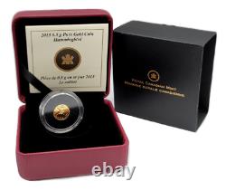 2013 0.5 Gram Fine Gold Coin Hummingbird. 9999