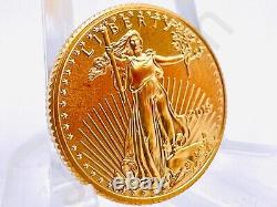 2013 1/10 oz American Gold Eagle (AGE). 999 Fine Gold Bullion BU Uncirculated