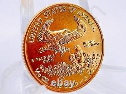2013 1/10 oz American Gold Eagle (AGE). 999 Fine Gold Bullion BU Uncirculated