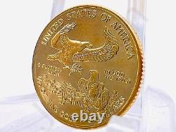 2013 1/10 oz American Gold Eagle (AGE). 999 Fine Gold Bullion BU Uncirculated