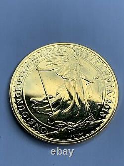 2013 1 oz BRITANNIA 999.9 24 CT FINE GOLD COIN