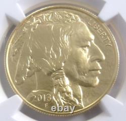 2013 $50 American Gold Buffalo NGC MS70 1 oz. 9999 Fine Gold