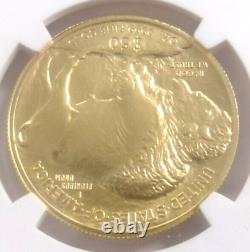 2013 $50 American Gold Buffalo NGC MS70 1 oz. 9999 Fine Gold