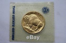 2013 $50 USA Gold Buffalo Coin 1 oz. 9999 Fine BU No Reserve