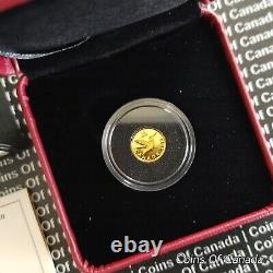 2013 Canada 25 Cents Fine Gold Coin Hummingbird #coinsofcanada