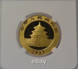 2013 China Gold 200 Yuan Panda Ngc Ms69 1/2 Oz. 999 Fine Gold Coin