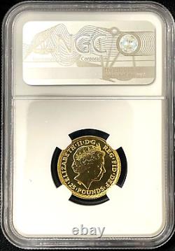 2013 Gold Great Britain 1/4 oz. 999 Fine 25 Pounds Britannia Coin NGC MS 69 DPL