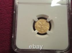 2013 Mexico Ngc Ms68 1/10 Gold. 999 Fine