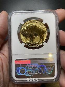 2013-W American Buffalo Gold $50 1 oz. 9999 Fine Reverse Proof PF 69 NGC