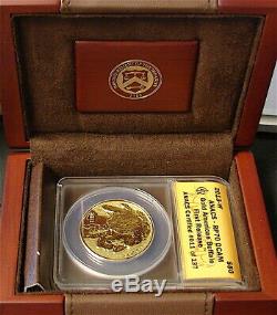 2013-W American Buffalo Gold $50 1 oz. 9999 Fine Reverse Proof PF-70 ANACS