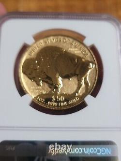 2013W G$50 Buffalo Reverse Proof 999 Fine Gold Coin NGC PF70 PR70 unique label