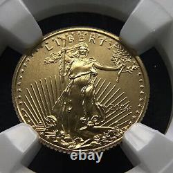 2014 $5 Gold Eagle Coin 1/10 OZ Fine Gold NGC MS69 EARLY RELEASES SEE PICS
