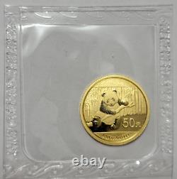 2014 Chinese Gold Panda 1/10 oz. 999 Fine Gold Coin Mint Sealed