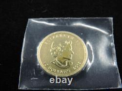 2015 1/4 oz $10 Gold Coin Polar Bear and Cub 99.99% Fine Au RCM Canada