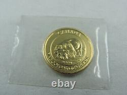 2015 1/4 oz $10 Gold Coin Polar Bear and Cub 99.99% Fine Au RCM Canada