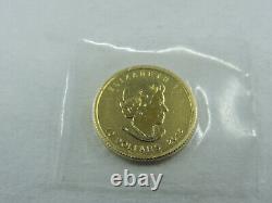2015 1/4 oz $10 Gold Coin Polar Bear and Cub 99.99% Fine Au RCM Canada