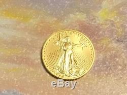 2015 $10 Gold American Eagle 1/4 oz Fine Gold Coin