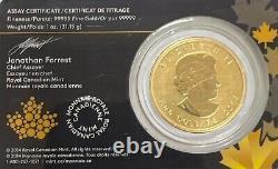 2015 $200 Canadian Gold Growling Cougar 1 oz 99999 Fine Gold Secondary Market