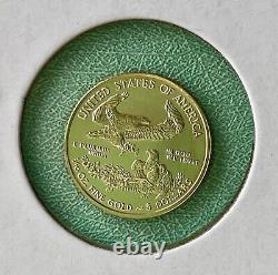 2015 $5 American Gold Eagle 1/10 Oz Bullion Uncirculated. 999 Fine Gold US Mint