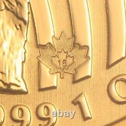 2015 Canada $200 Dollar 1 Oz Growling Cougar 9999.9 Fine Gold Coin In Assay Card