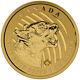 2015 Canadian 1oz Gold Growling Cougar. 99999 Fine In Assay Bu